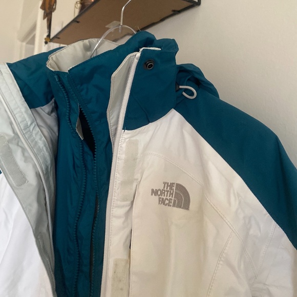 🪞 NEW north face waterproof 2 in 1 lined puff zip front women’s jacket coat - Picture 8 of 9